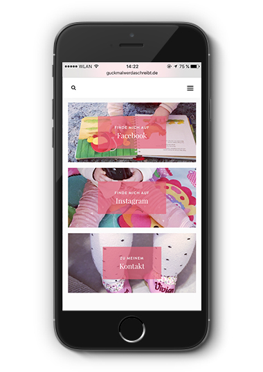 Guck' mal, wer da schreibt Menüpinkte