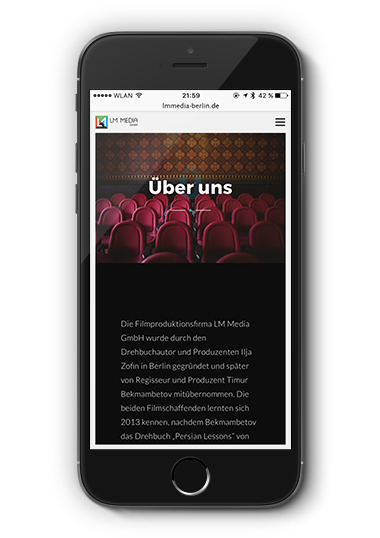 LM Media Berlin Mobile About